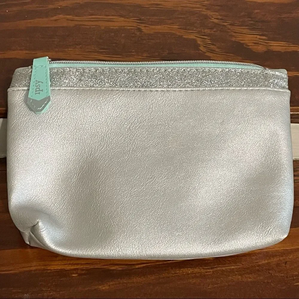 2 Ipsy Bags… Pink and Blue Good Vibes,  And Silver & Blue